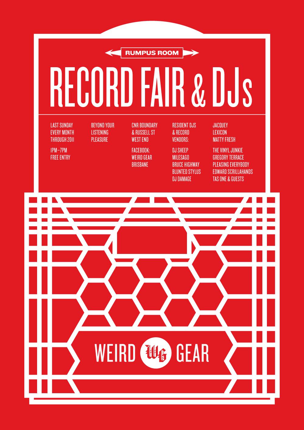 Another poster for Weird Gear