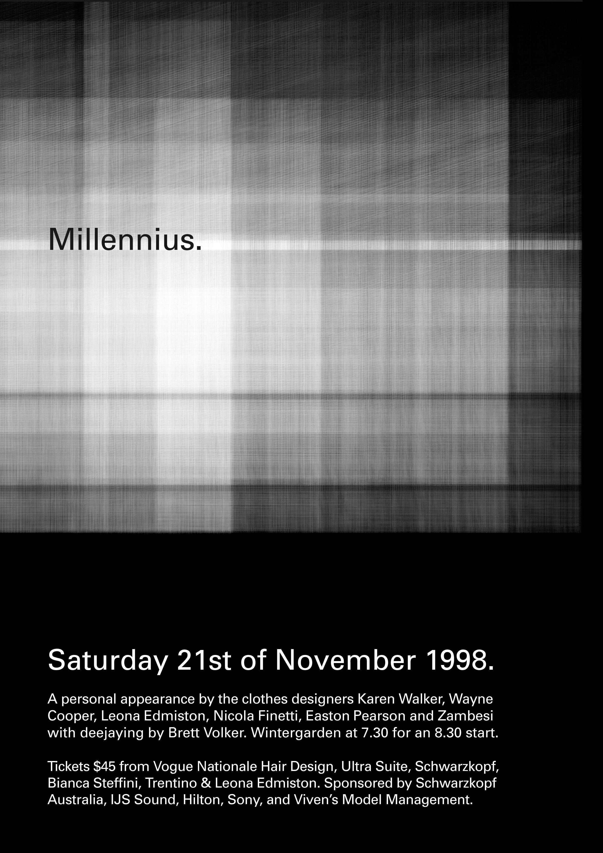 Poster for Millennius Fashion