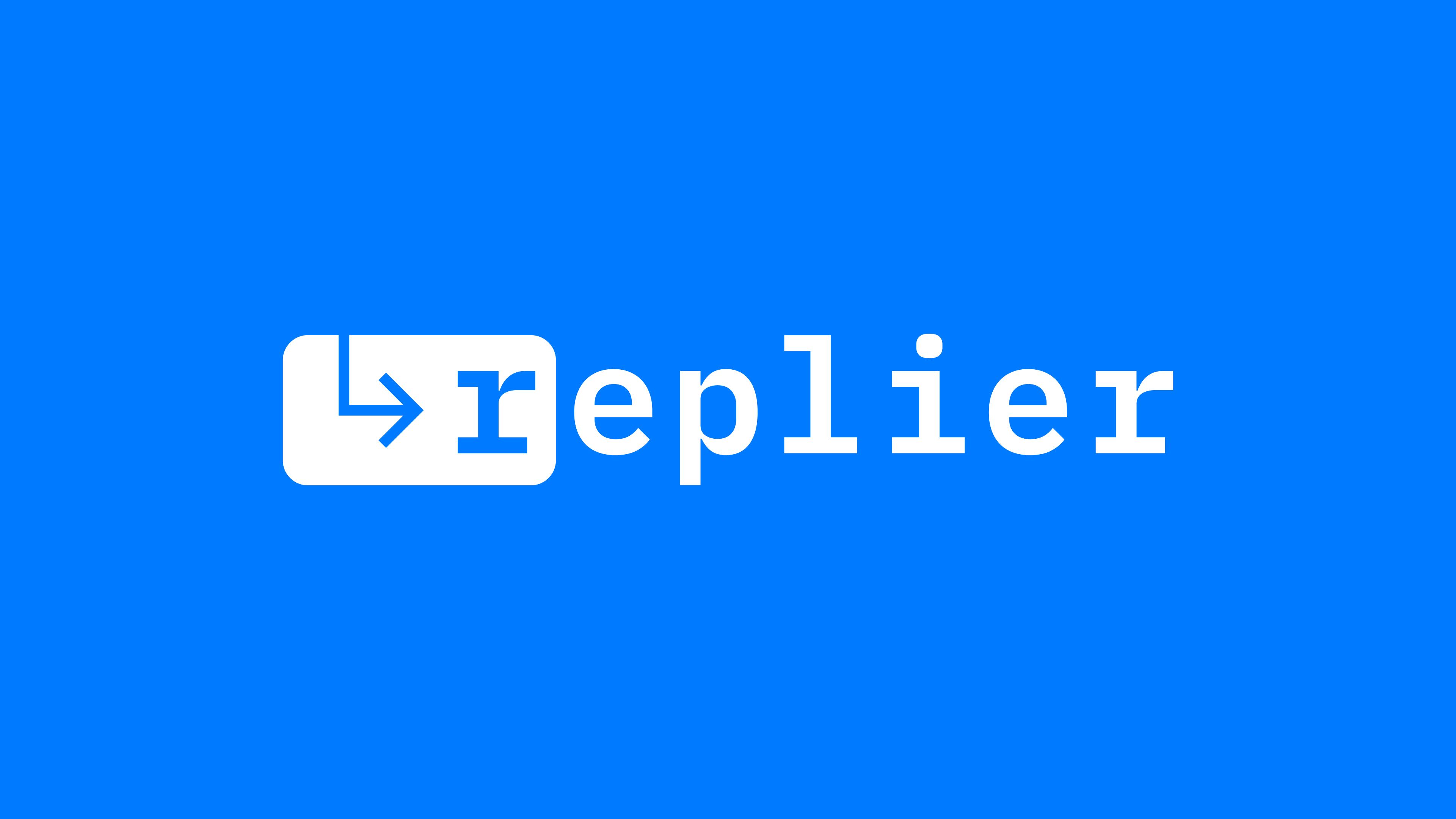 Replier logotype